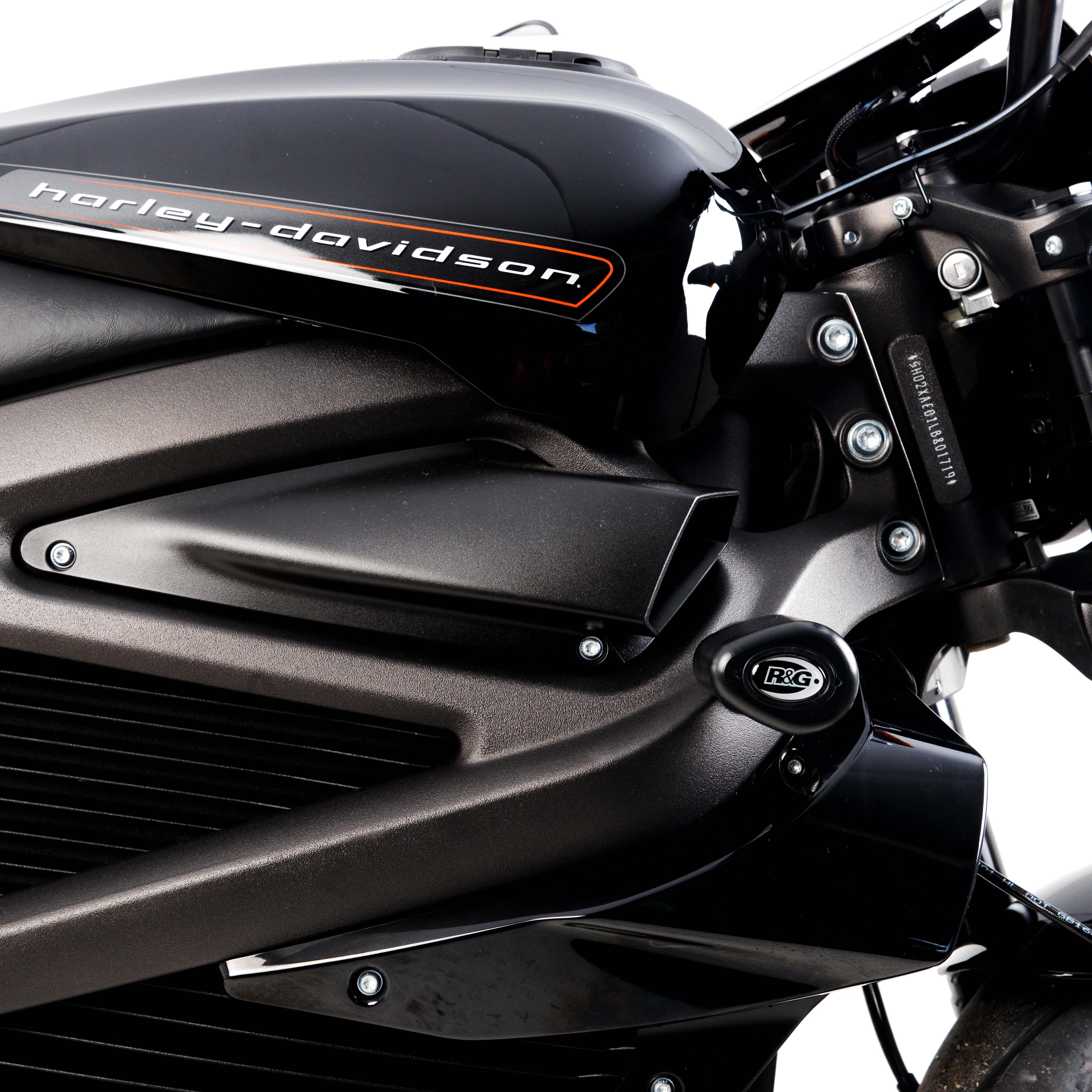 R&G Crash Protectors | Black | Harley Davidson Livewire 2019>2023 & LiveWire One 2021>2023