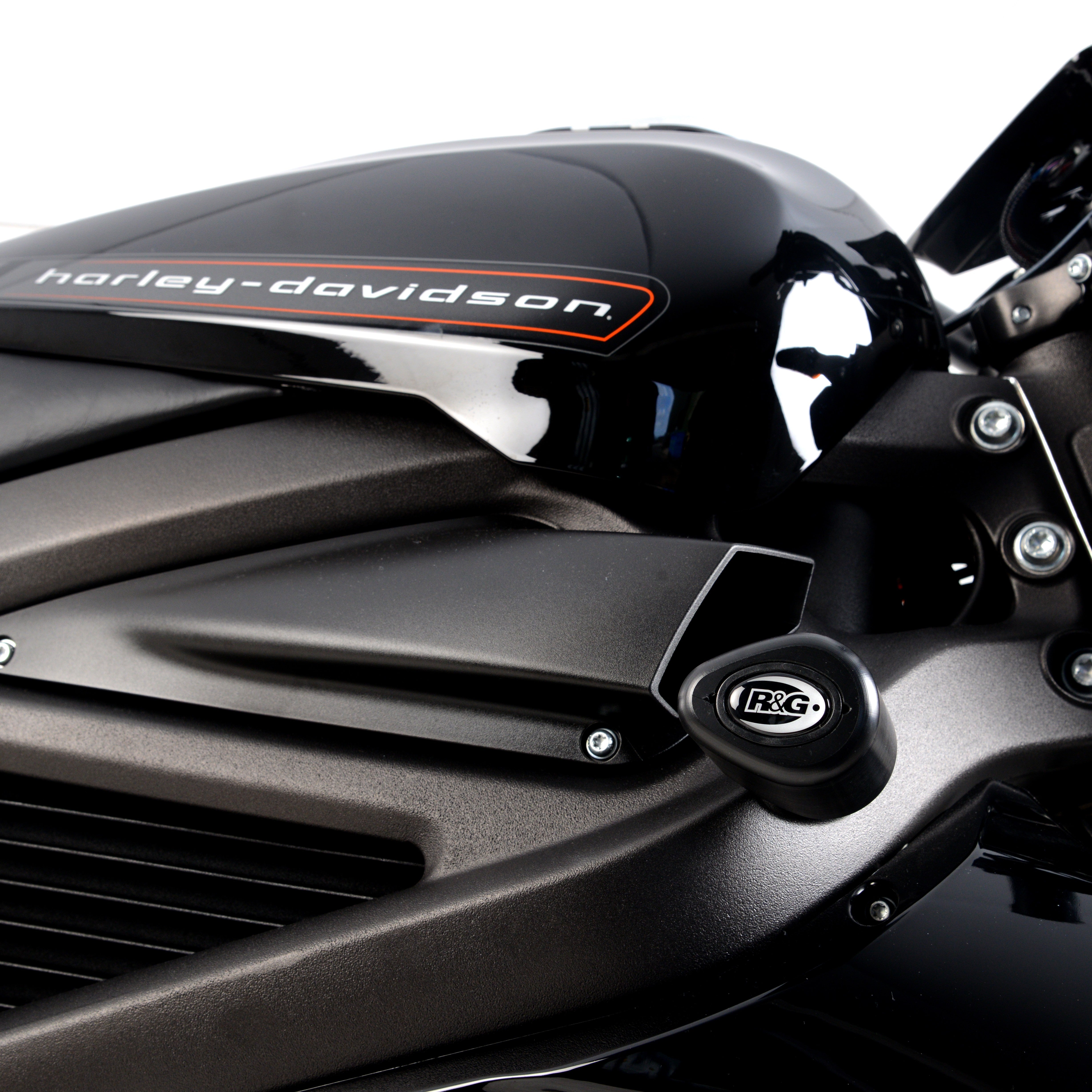 R&G Crash Protectors | Black | Harley Davidson Livewire 2019>2023 & LiveWire One 2021>2023