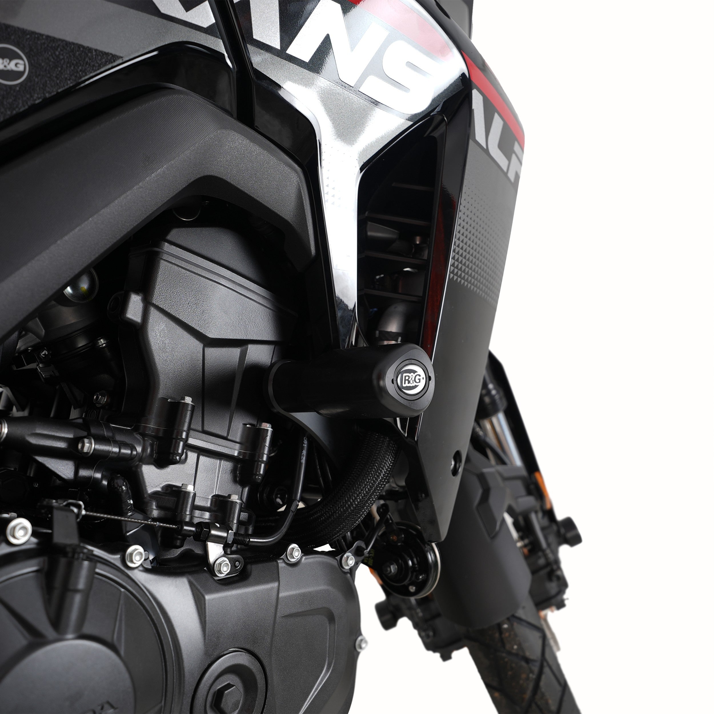 R&G Crash Protectors | Black | Honda XL 750 Transalp 2023>Current -   Pyramid Motorcycle Accessories