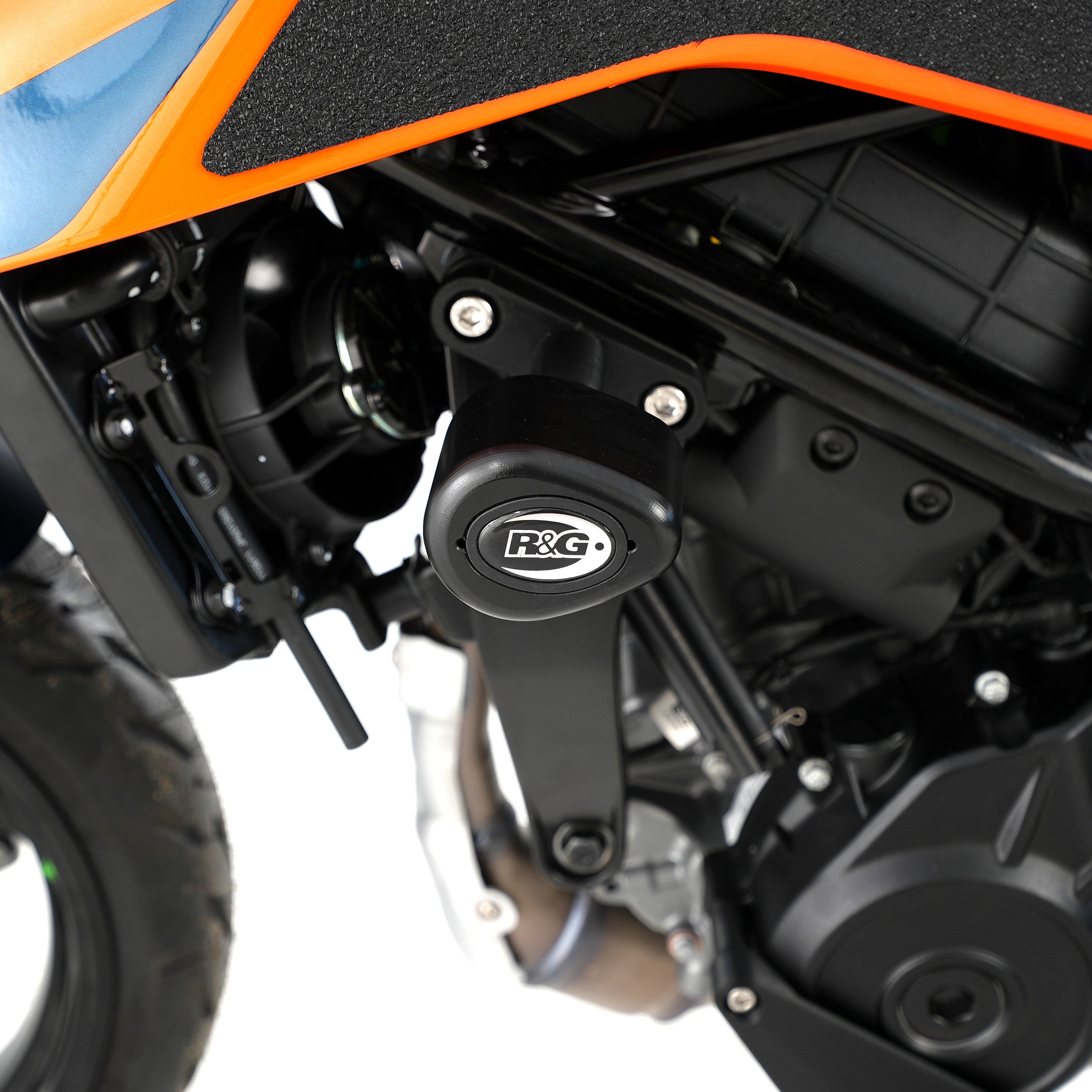 R&G Crash Protectors | Black | KTM 390 Duke 2024>Current & Husqvarna Vitpilen 401 2024>Current & KTM 125 Duke 2024>Current & KTM 250 Duke 2024>Current