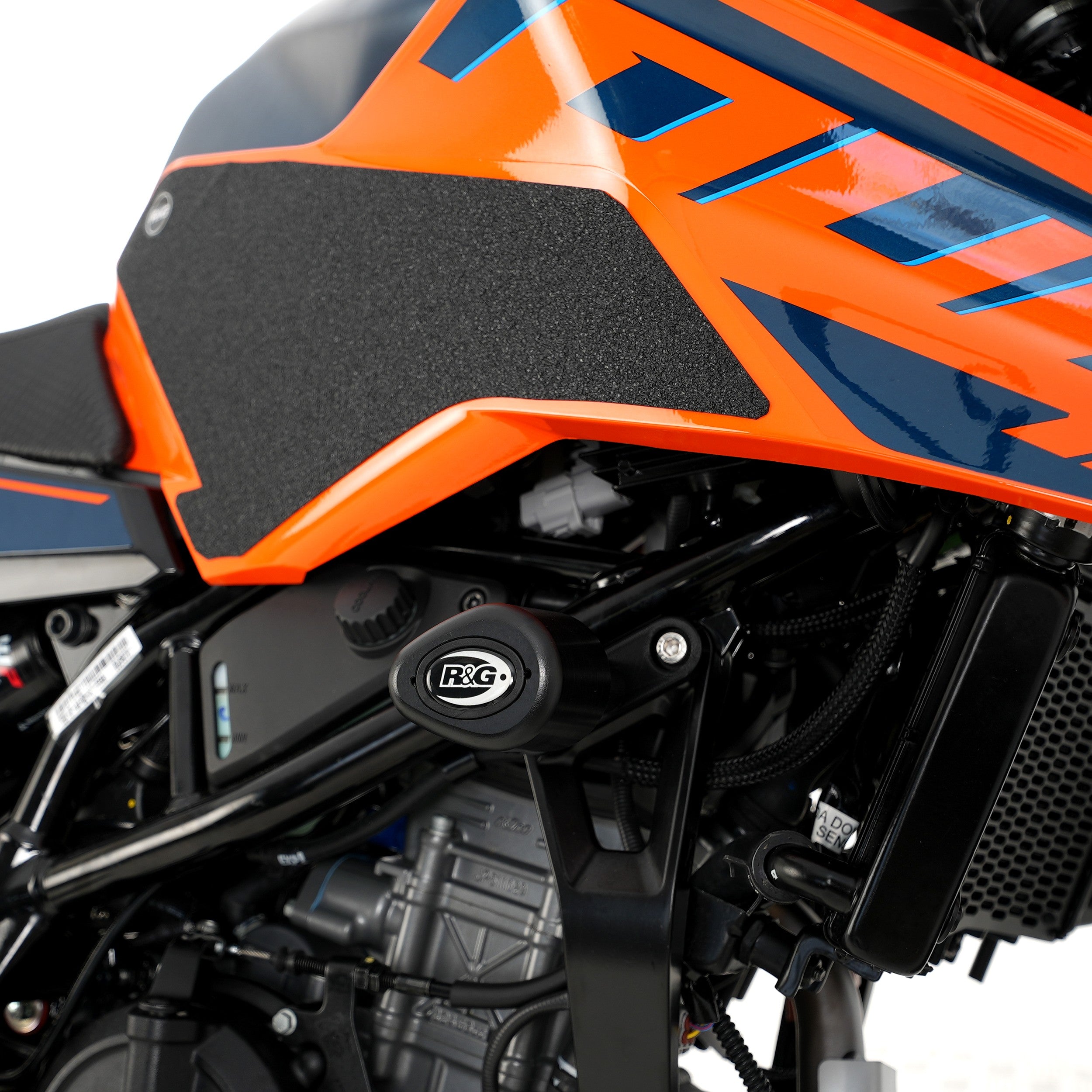 R&G Crash Protectors | Black | KTM 390 Duke 2024>Current & Husqvarna Vitpilen 401 2024>Current & KTM 125 Duke 2024>Current & KTM 250 Duke 2024>Current