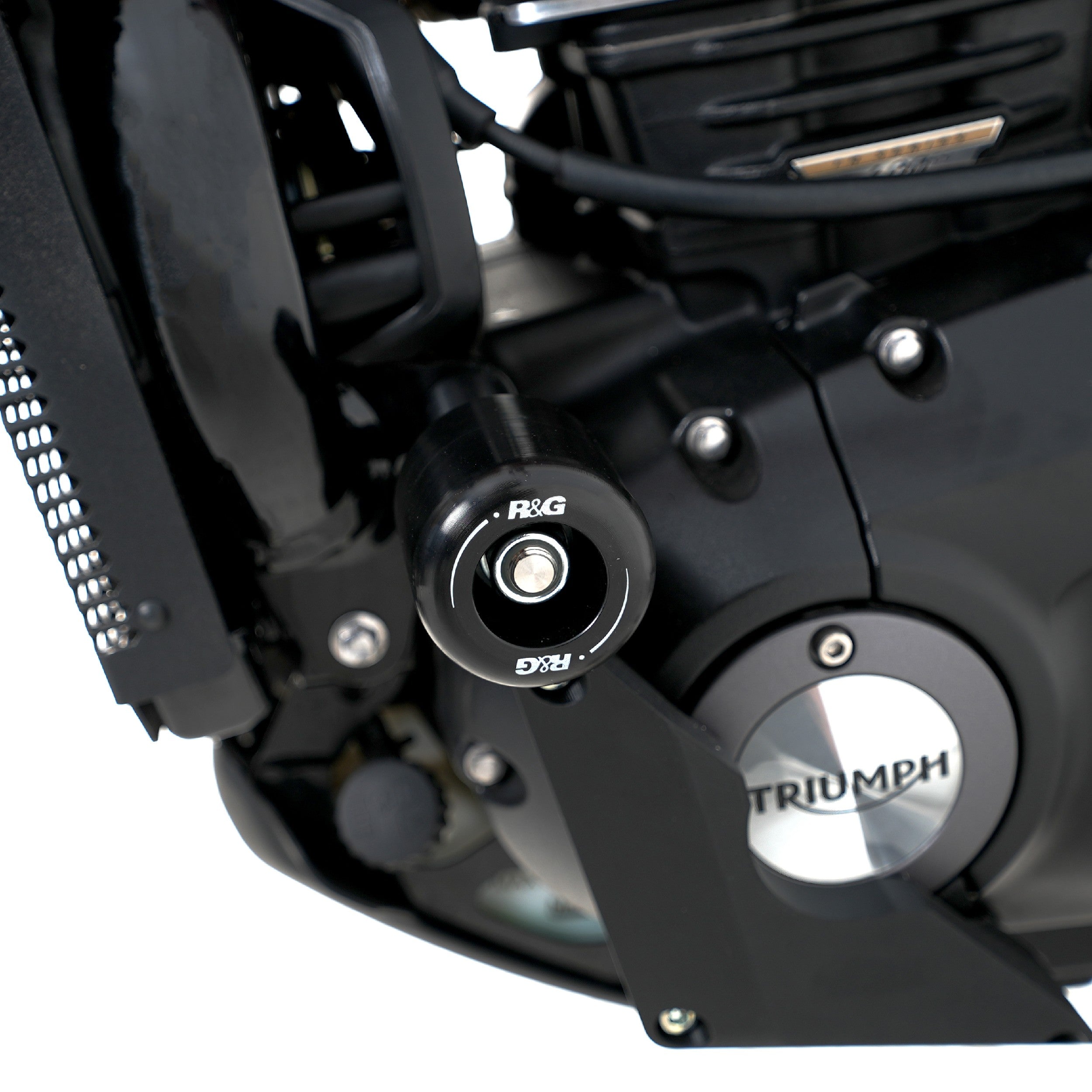 R&G Crash Protectors | Black | Triumph Thruxton 400 2026 & Triumph Scrambler 400 X 2024>Current & Triumph Speed 400 2024>Current