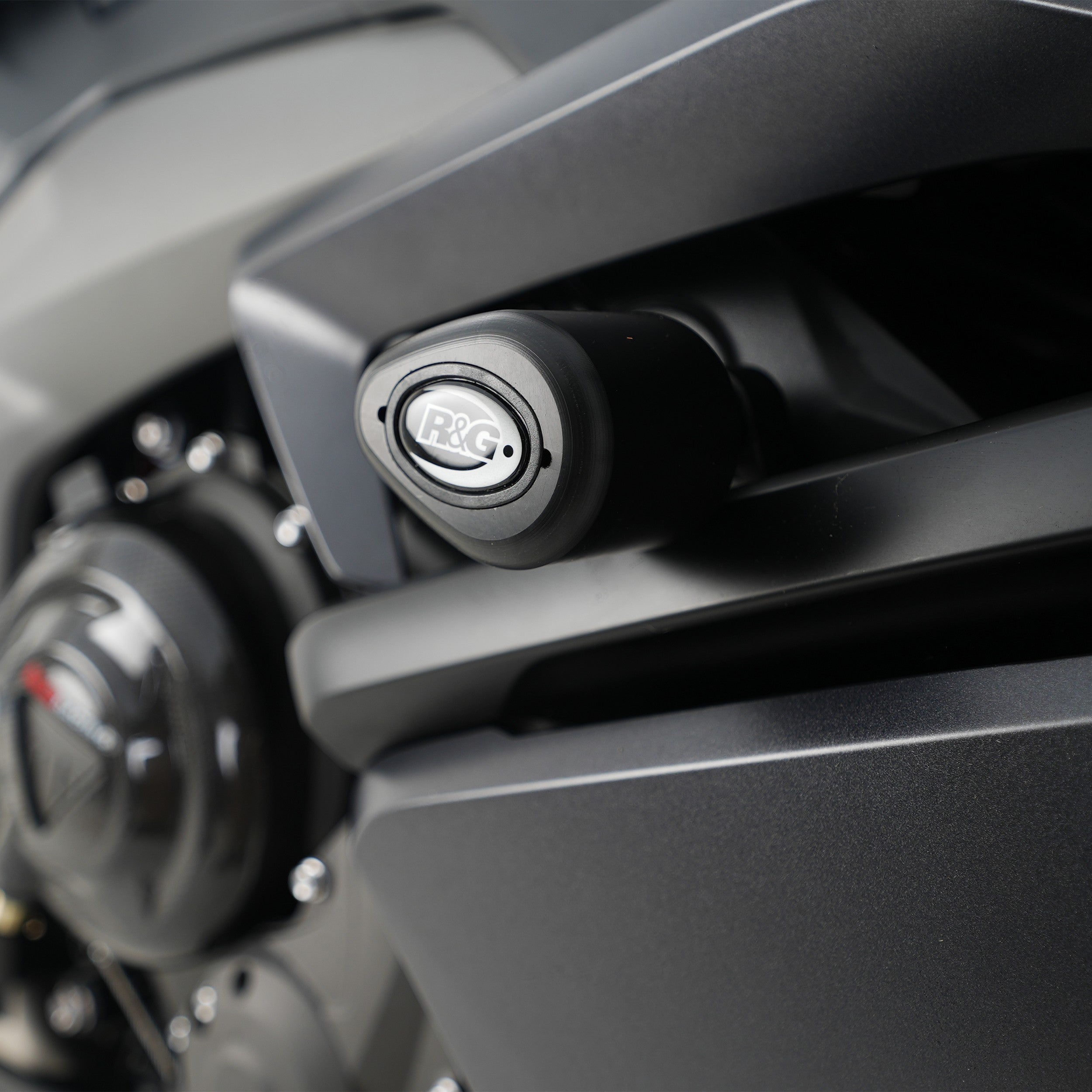 R&G Crash Protectors | Black | Triumph Daytona 660 2024>Current -   Pyramid Motorcycle Accessories