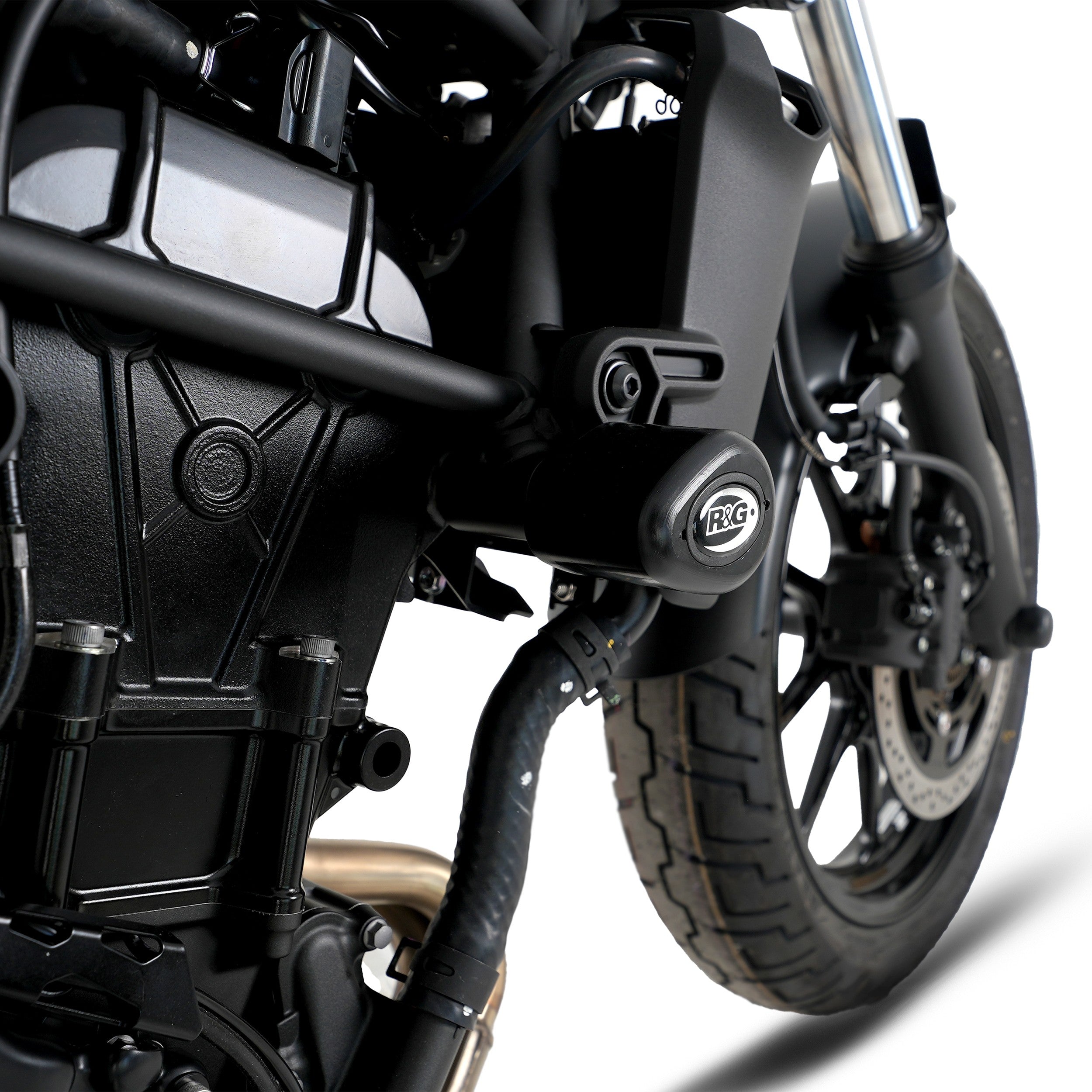 R&G Crash Protectors | Black | Kawasaki Eliminator 500 2024>Current