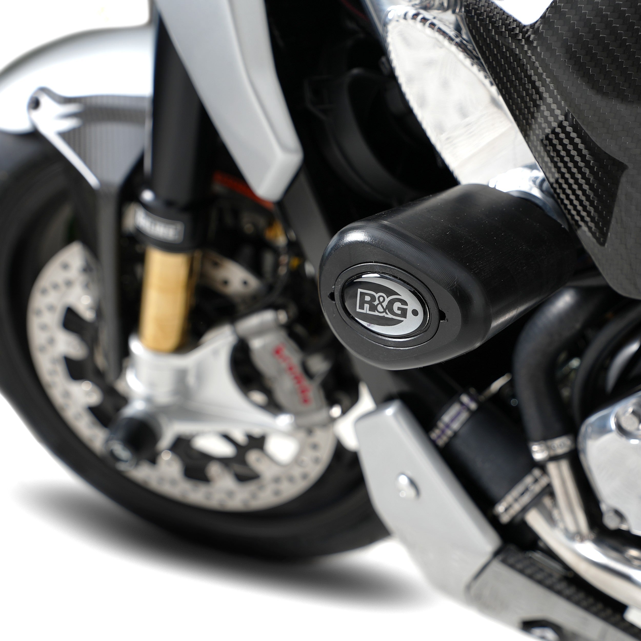 R&G Crash Protectors | Black | Norton V4 CR 2023>2024