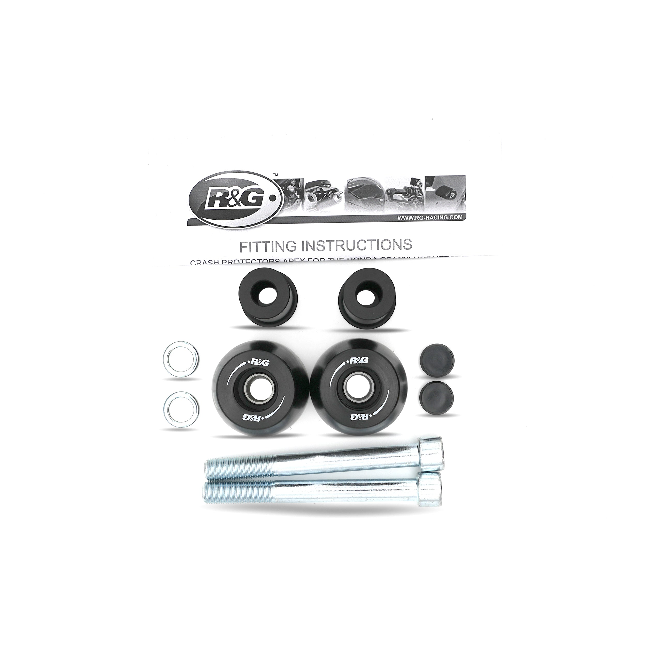 R&G Crash Protectors | Black | Honda CB1000 Hornet SP 2025>Current & Honda CB1000 Hornet 2025>Current