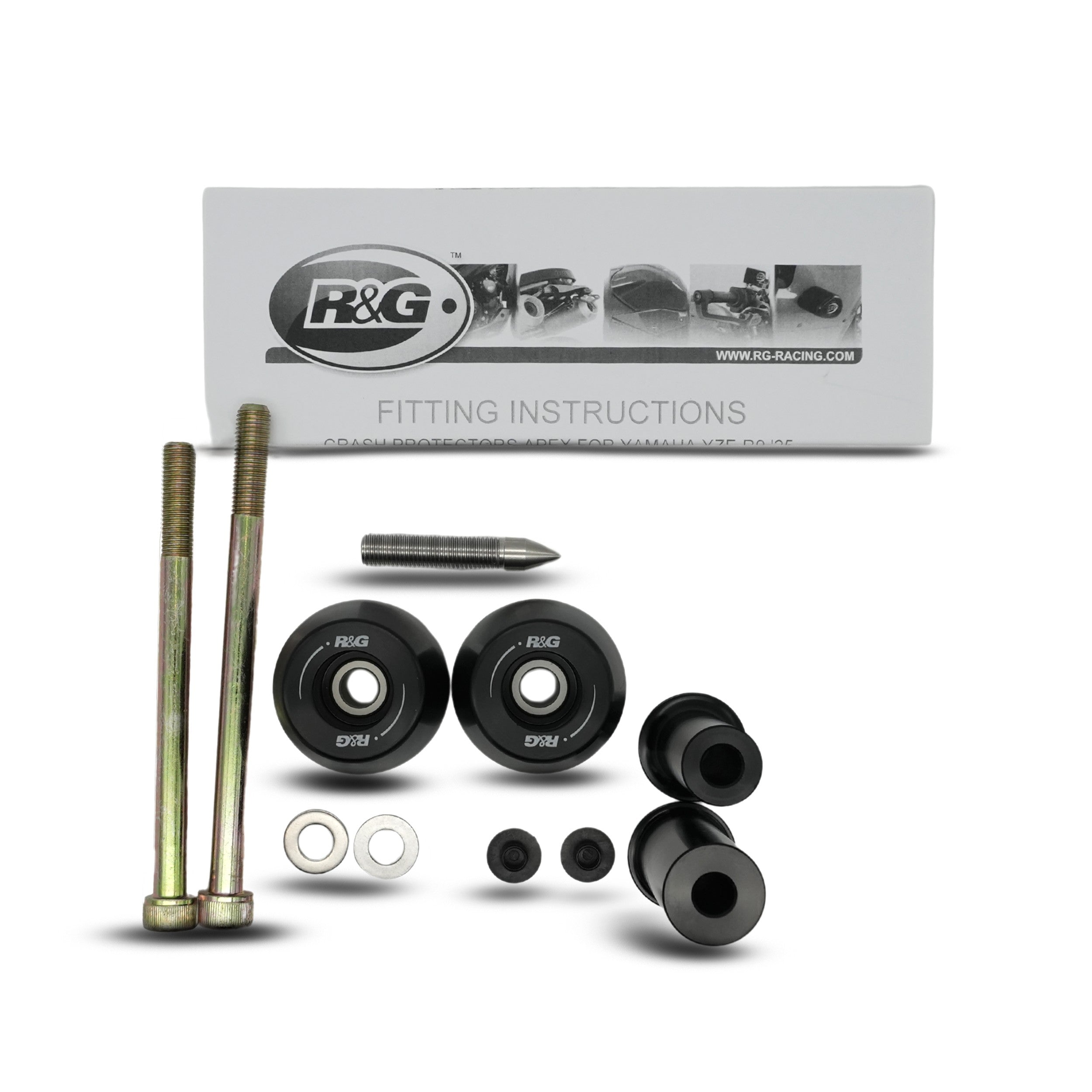 R&G Crash Protectors | Black | Yamaha YZF-R9 2025>Current