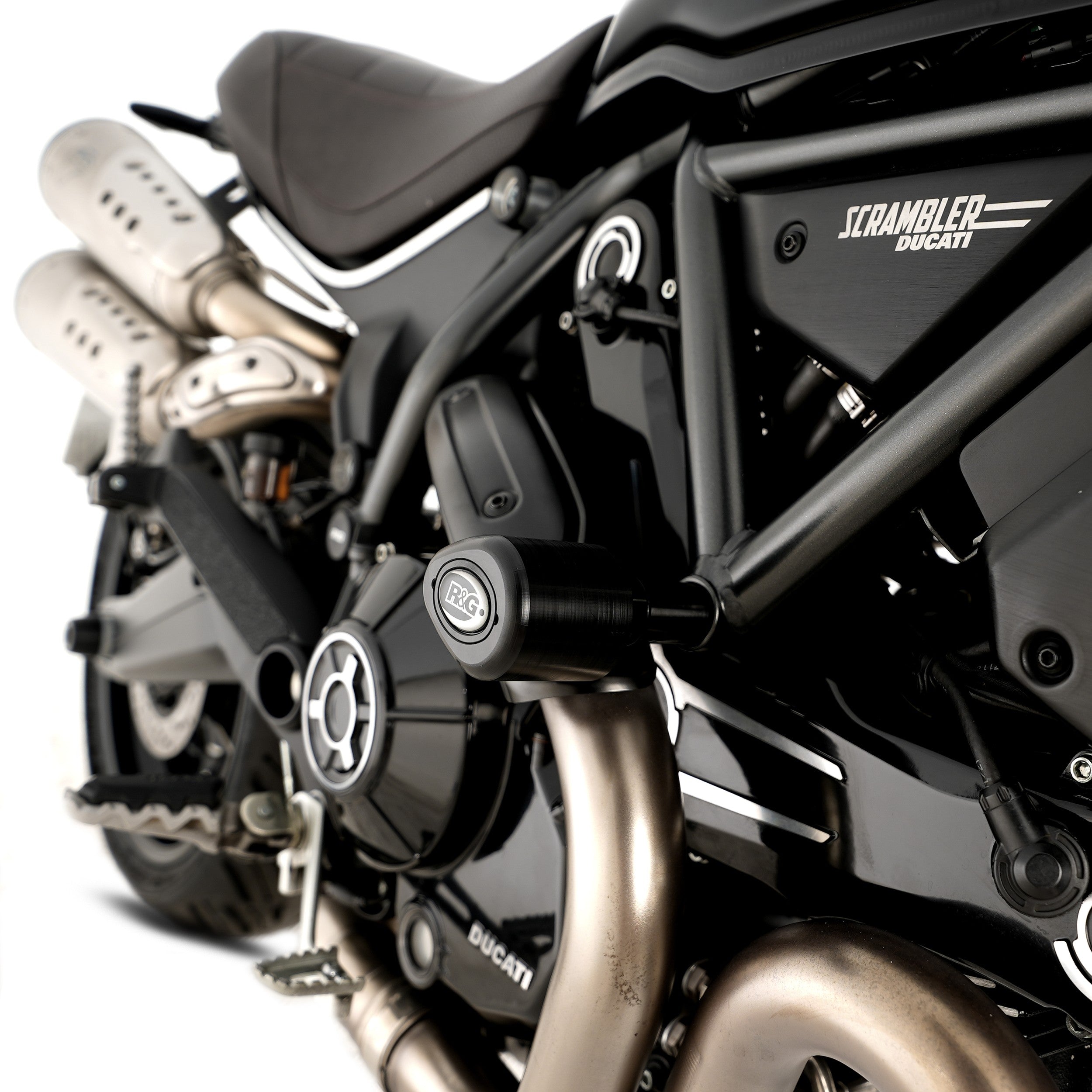 R&G Crash Protectors | Black | Ducati Scrambler 1100 Pro 2020>2025