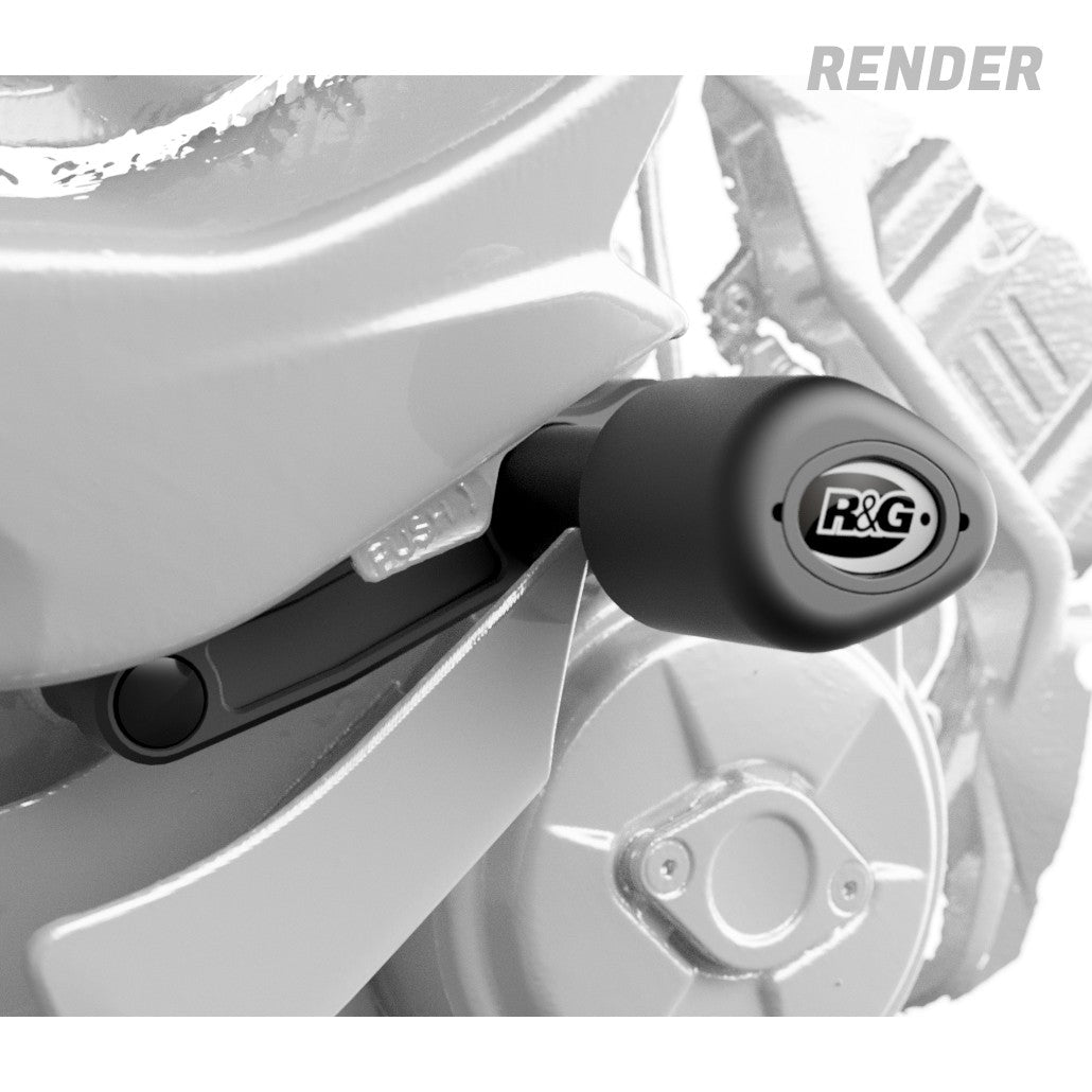 R&G Crash Protectors | Black | Ducati Multistrada V4 2021>Current & Ducati Multistrada V4 S 2021>Current & Ducati Multistrada V4 RS 2024>Current & Ducati Multistrada V4 Rally 2023>Current