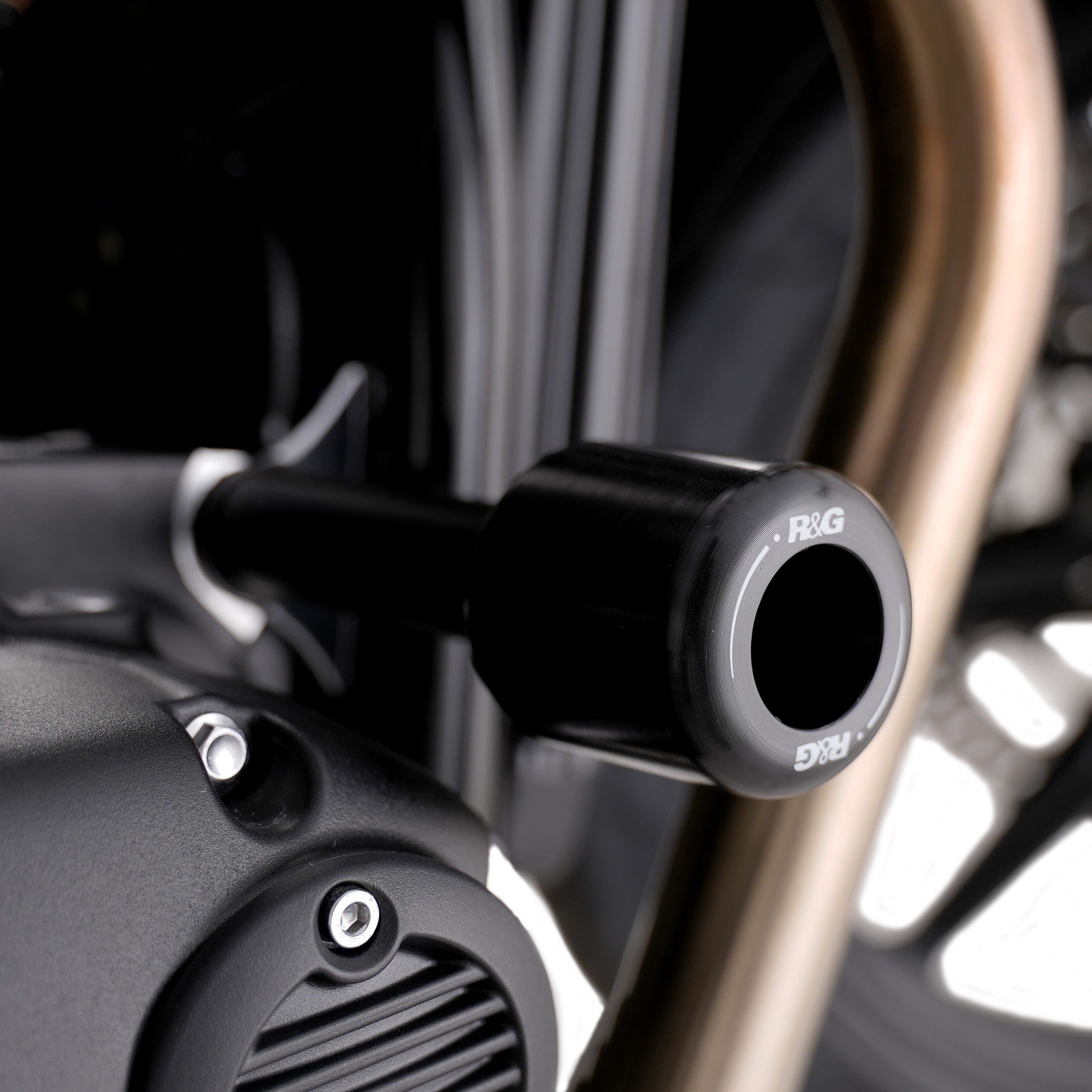 R&G Crash Protectors | Black | Triumph Speed Twin 1200 2024>2025 & Triumph Speed Twin 900 2025>Current