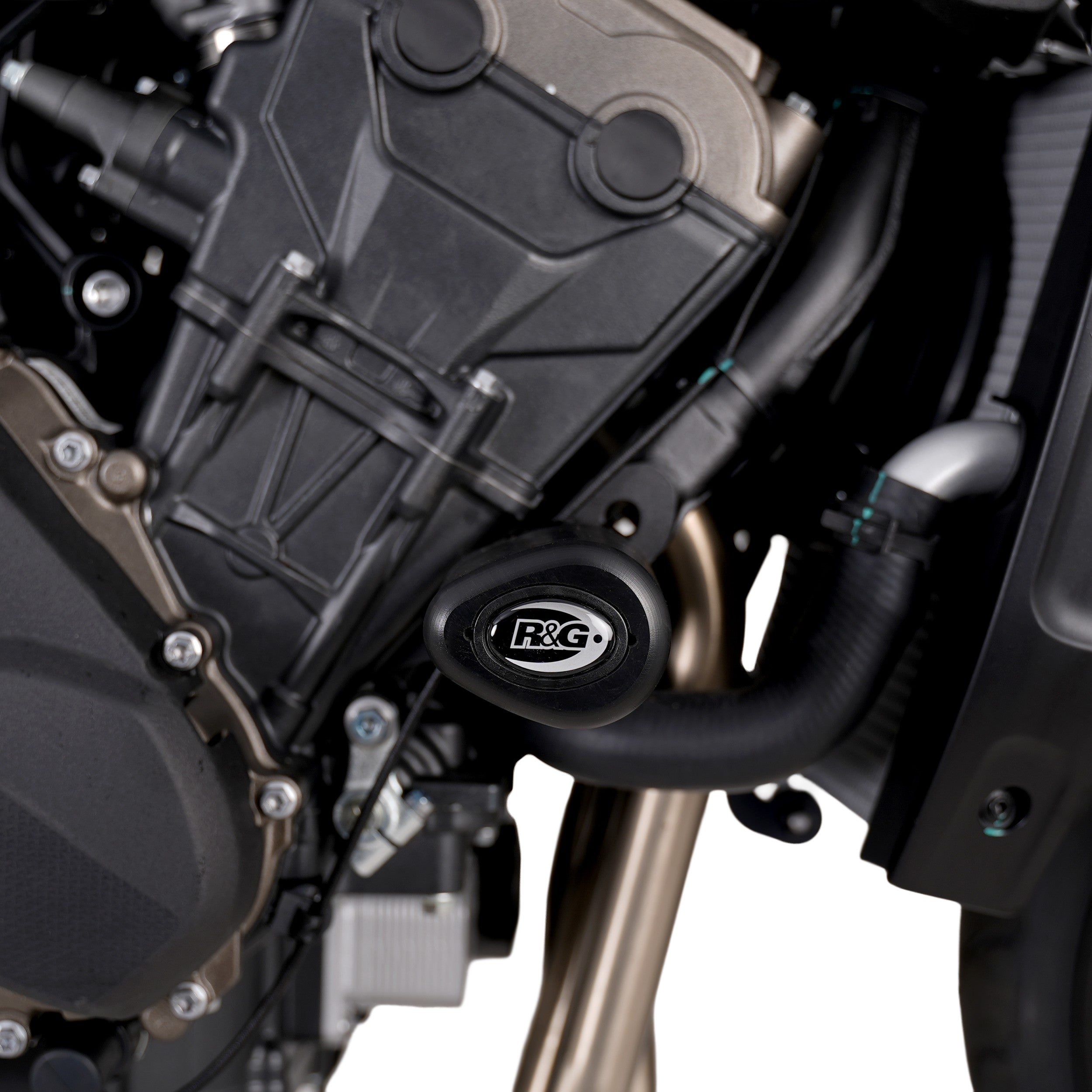 R&G Crash Protectors | Black | QJMotor SRK 800 RR 2025>Current -   Pyramid Motorcycle Accessories