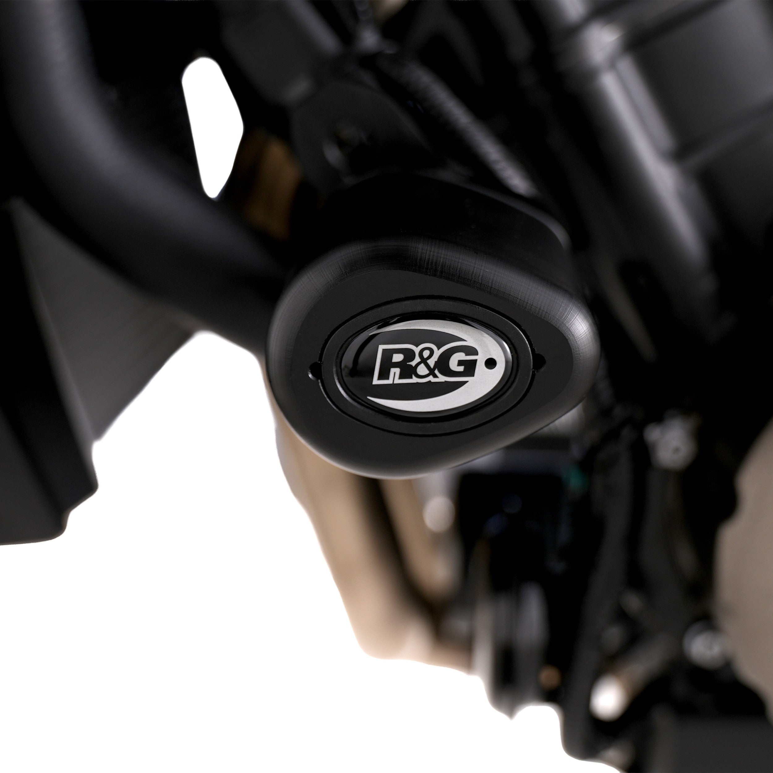 R&G Crash Protectors | Black | QJMotor SRK 800 RR 2025>Current -   Pyramid Motorcycle Accessories