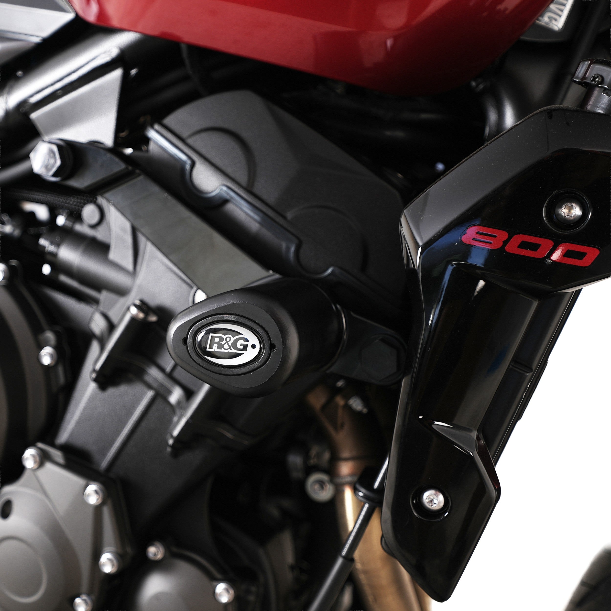 R&G Crash Protectors | Black | Triumph Trident 660 2026 & Triumph Trident 800 2026