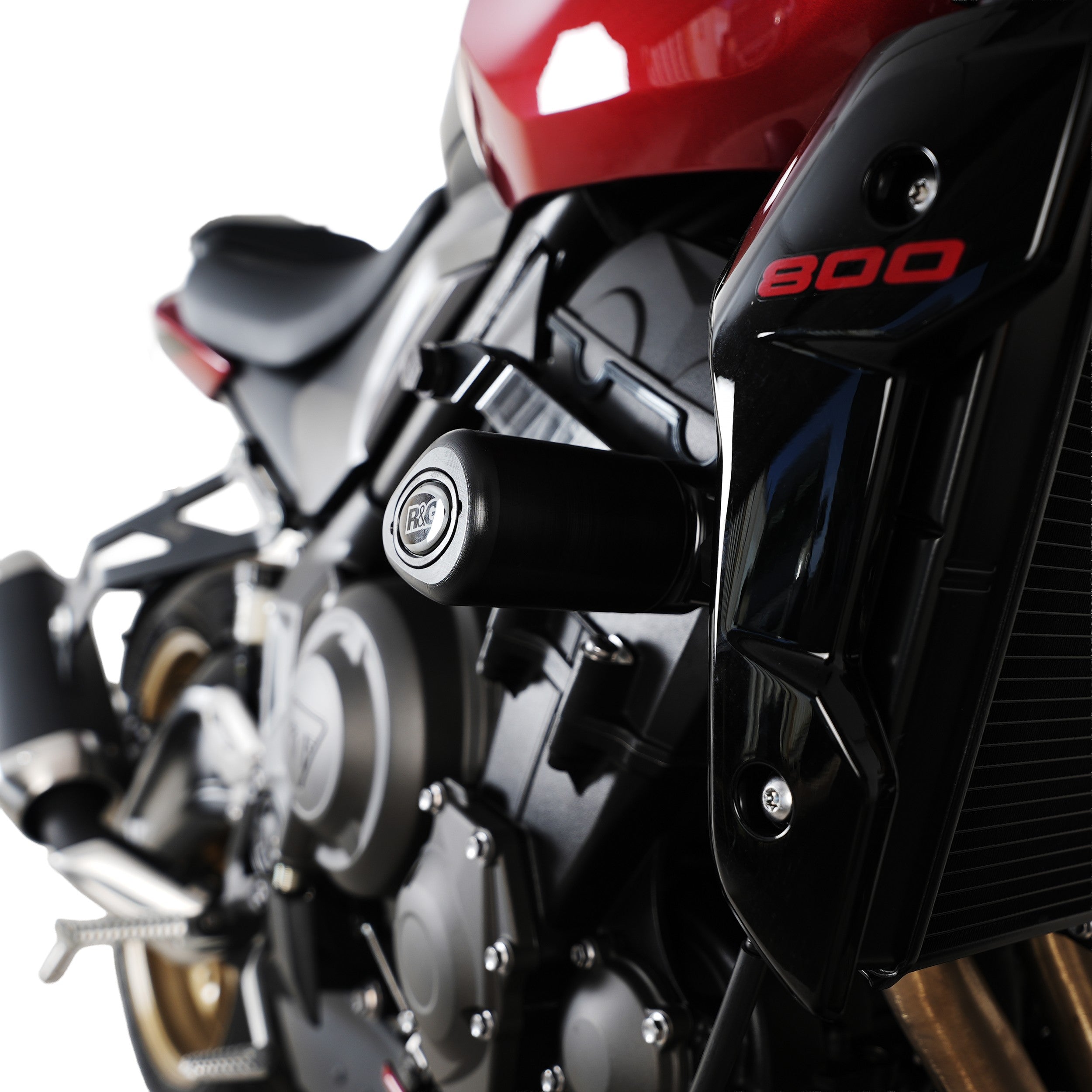 R&G Crash Protectors | Black | Triumph Trident 660 2026 & Triumph Trident 800 2026