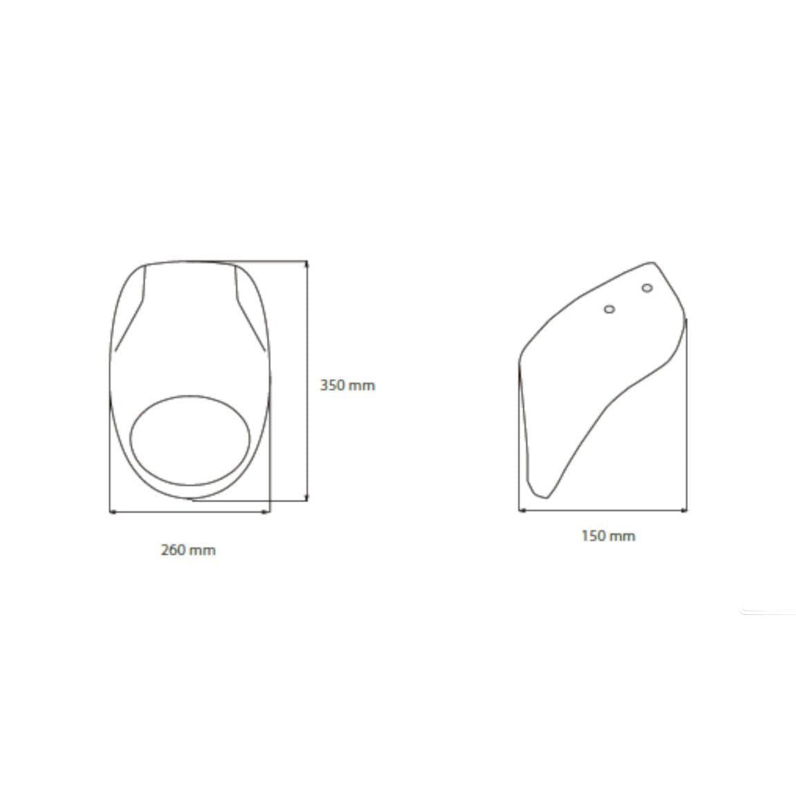 Customacces Free Spirit Semifairing | Black | Harley Davidson Sportster Iron (XL883N) 2009>Current -  Shop name