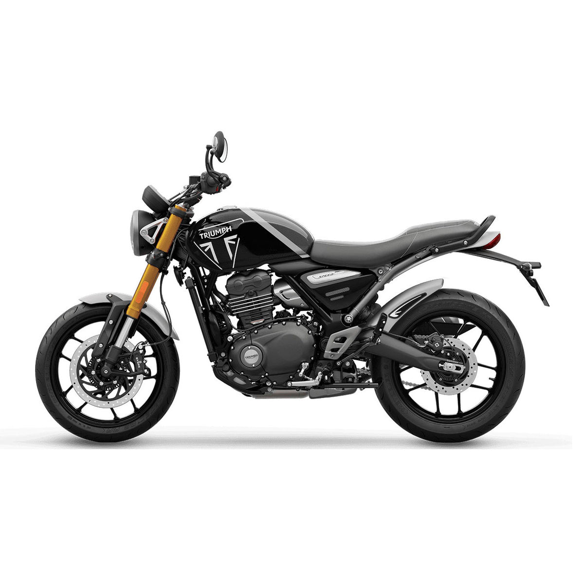 Pyramid Decals | Phantom Black Hugger Decal | Triumph Speed 400 2024>Current