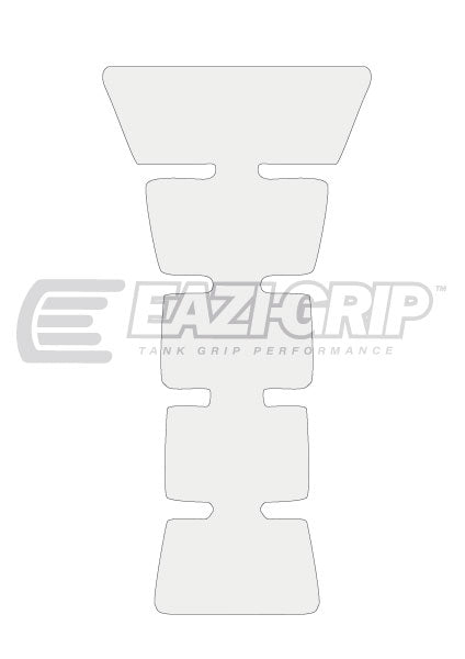 Eazi-Grip Centre Tank Pad - Design E - Paint Protection Film | Clear