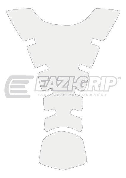 Eazi-Grip Centre Tank Pad - Design H - Paint Protection Film | Clear