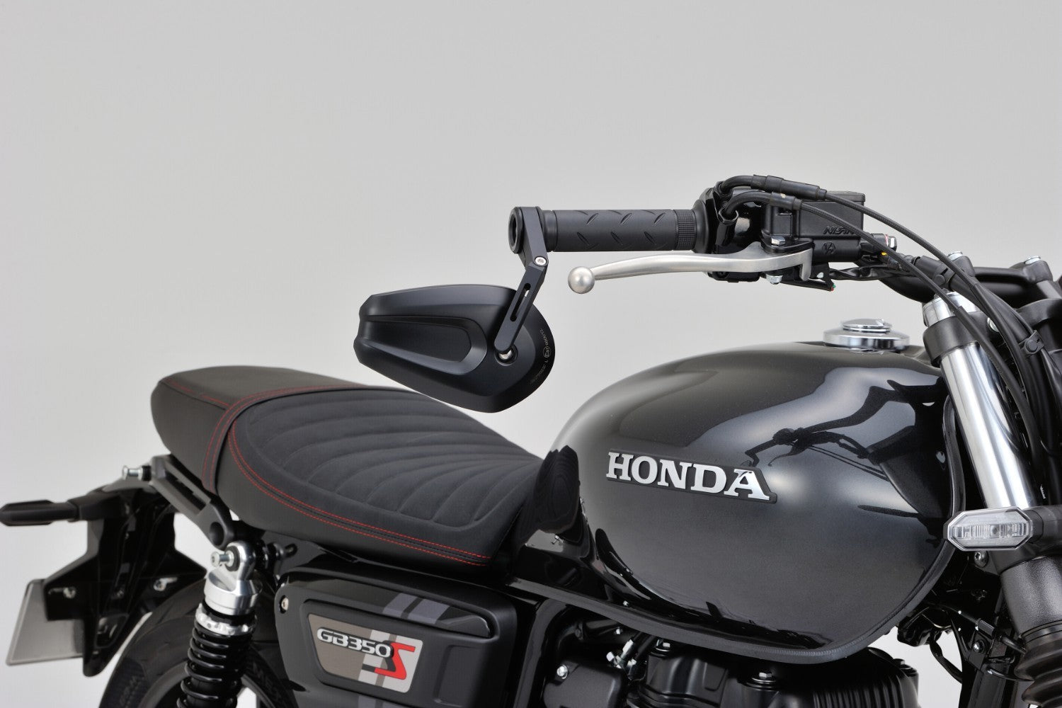 Daytona "D-MIRROR-13" CAVE-1 Aluminium+ABS Bar End Mirror Black Short -  Shop name