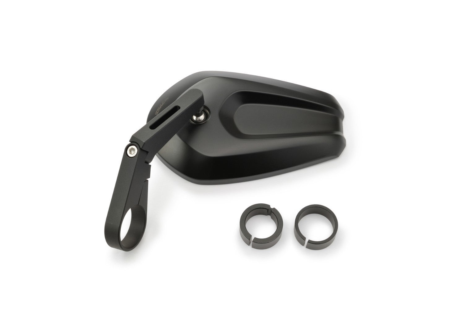 Daytona "D-MIRROR-13" CAVE-1 Aluminium+ABS Bar End Mirror Black Short -  Shop name