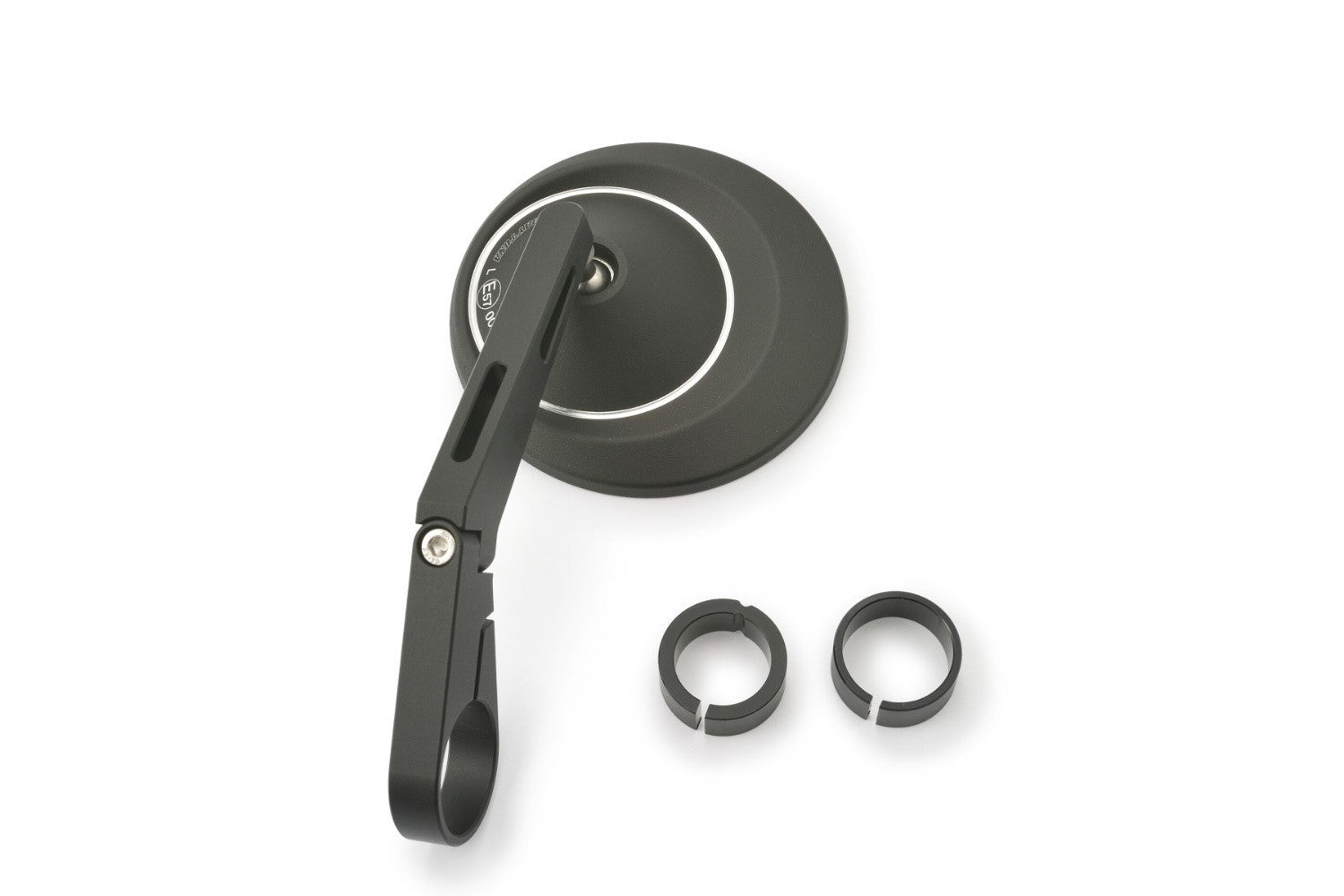 Daytona "D-MIRROR-8" Aluminium Bar End Mirror Black Long Type-R -  Shop name