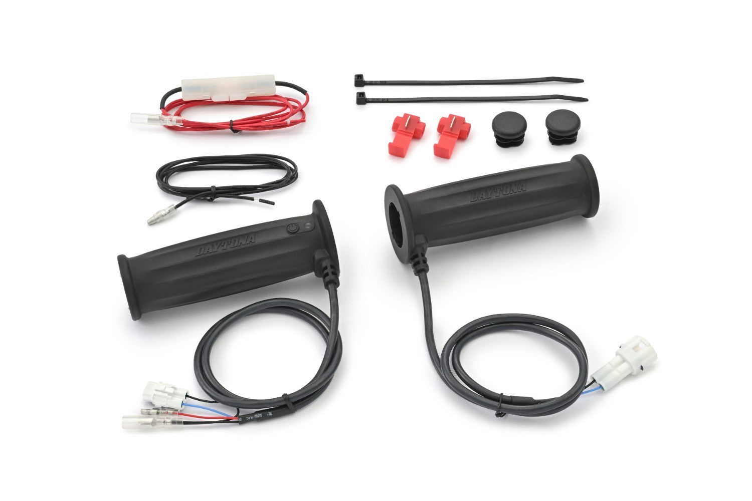 Daytona Heated Grips 4-level 22.2mm 7/8" Open End Barrel-Shaped-Heated Grips-Pyramid Motorcycle Accessories
