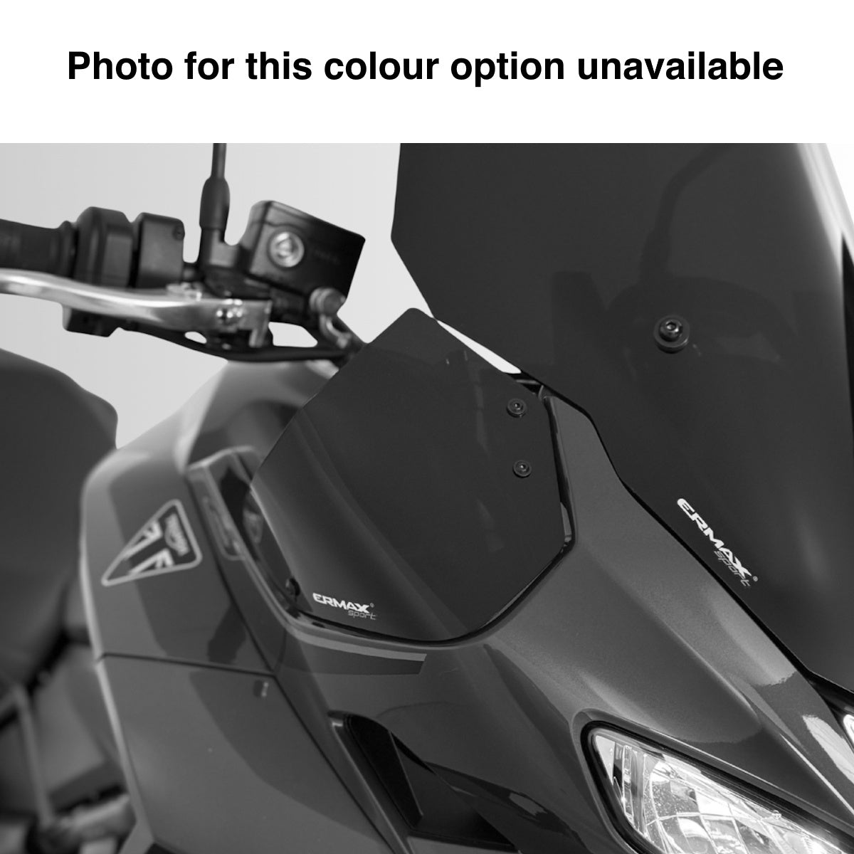 Ermax Upper Wind Deflectors | Gloss Black (Opaque) | Triumph Tiger Sport 800 2026>Current -   Pyramid Motorcycle Accessories