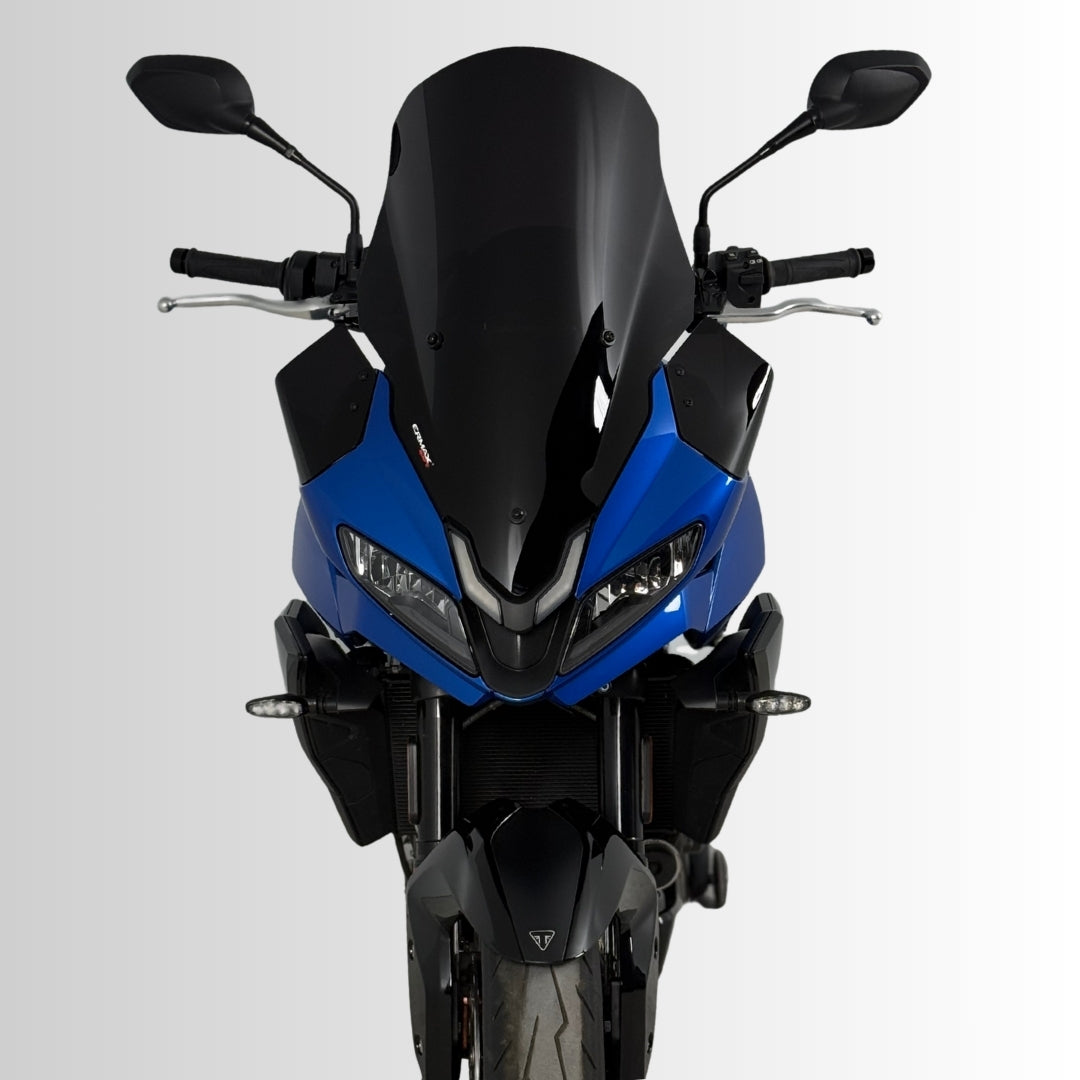Ermax Upper Wind Deflectors | Dark Smoke | Triumph Tiger Sport 800 2026>Current -   Pyramid Motorcycle Accessories