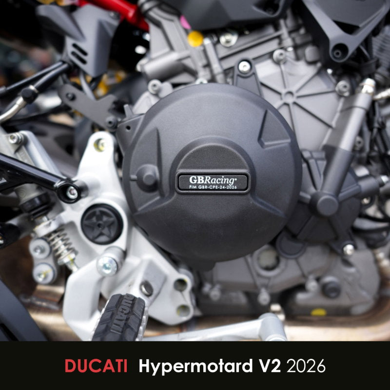 GBRacing Secondary Clutch Cover | Ducati Panigale V2 / Streetfighter V2 / Multistrada V2 2025>Current -   Pyramid Motorcycle Accessories