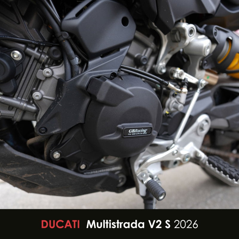 GBRacing Secondary Alternator Cover | Ducati Panigale V2 / Streetfighter V2 / Multistrada V2 2025>Current -   Pyramid Motorcycle Accessories