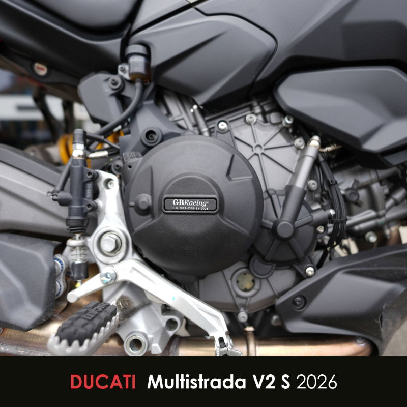GBRacing Secondary Clutch Cover | Ducati Panigale V2 / Streetfighter V2 / Multistrada V2 2025>Current -   Pyramid Motorcycle Accessories