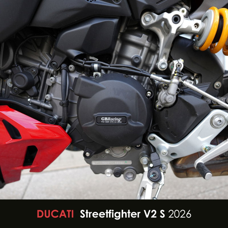 GBRacing Secondary Alternator Cover | Ducati Panigale V2 / Streetfighter V2 / Multistrada V2 2025>Current -   Pyramid Motorcycle Accessories
