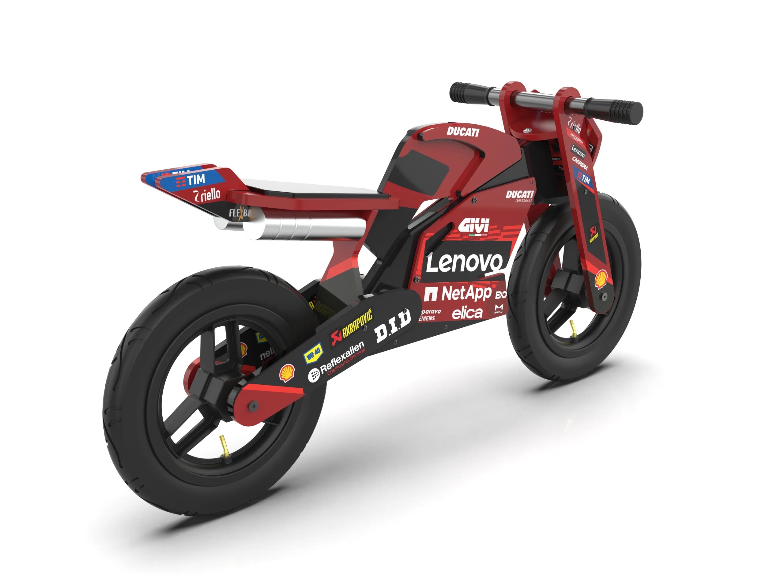 Kiddimoto Ducati Desmo GP25 Balance Bike -   Pyramid Motorcycle Accessories