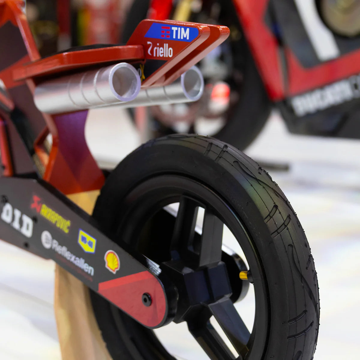 Kiddimoto Ducati Desmo GP25 Balance Bike -   Pyramid Motorcycle Accessories