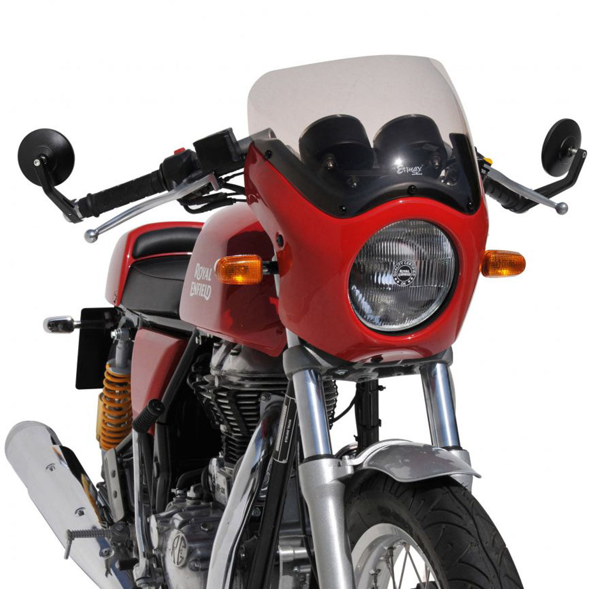 Ermax Replacement Screen for Café Racer Nose Fairing | Blue | Grey | Yellow | Red | Green | Black