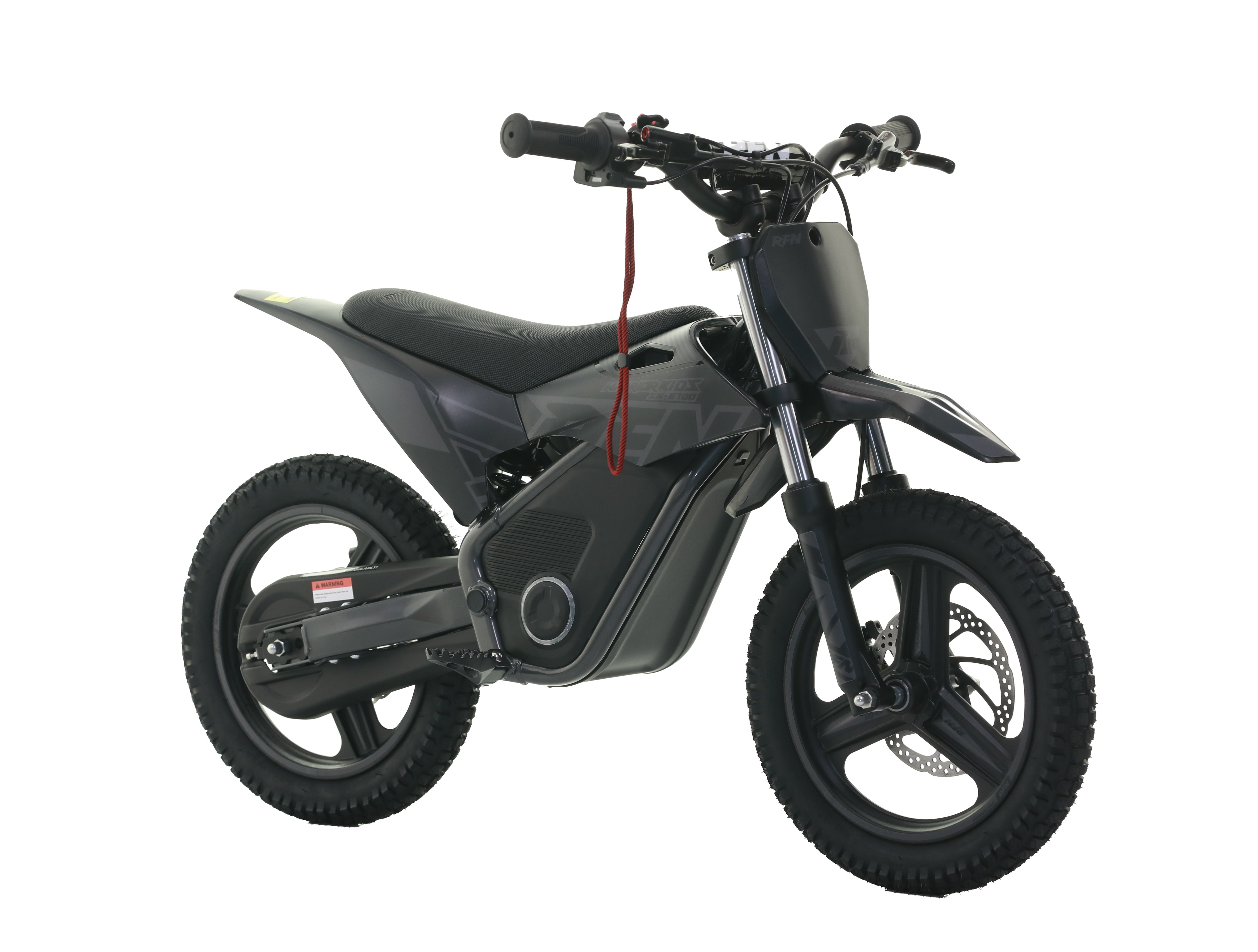 RFN Warrior SX-E700 R 14-inch Kids Electric MX Bike | Black/Grey