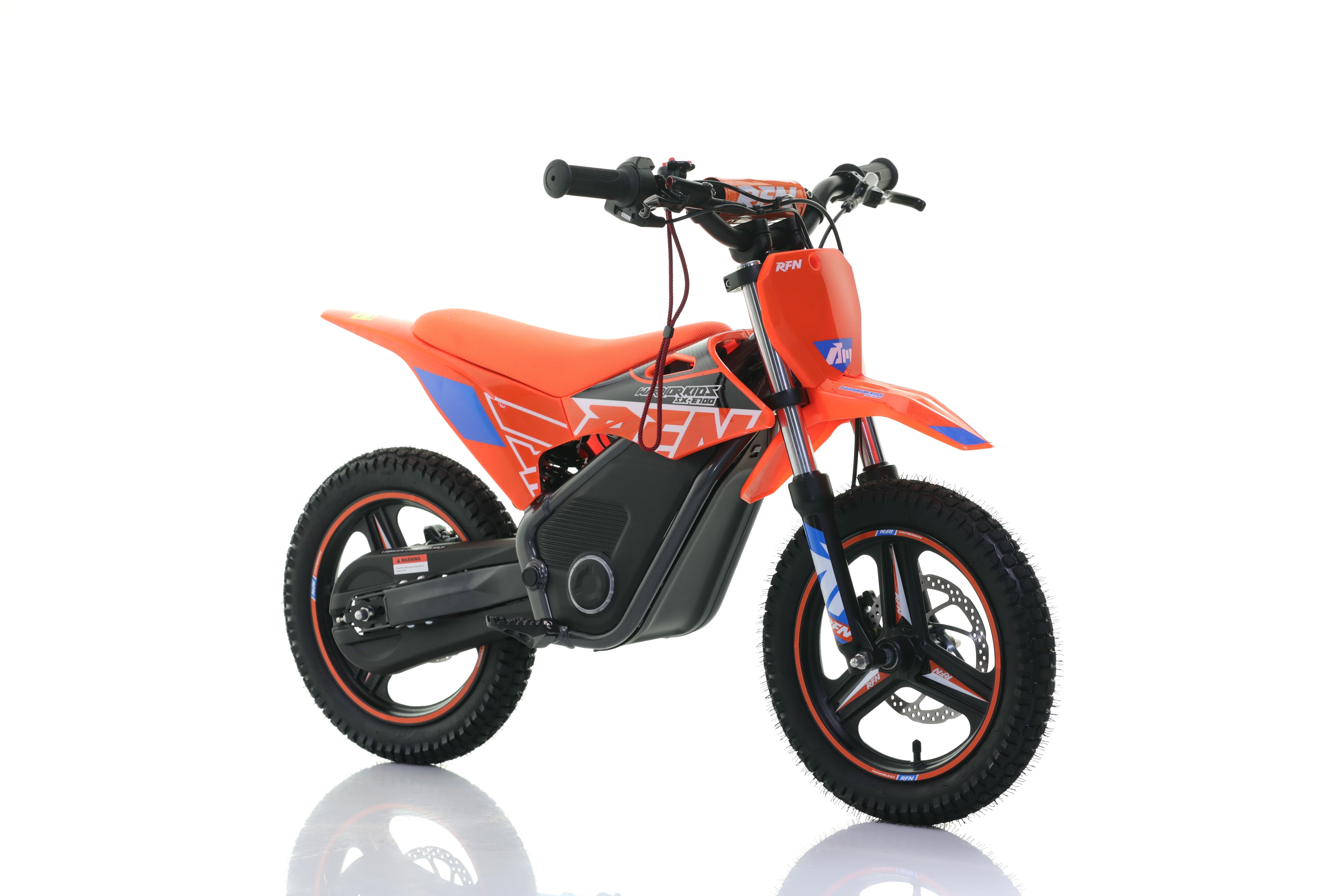 RFN Warrior SX-E700 R 14-inch Kids Electric MX Bike | Orange