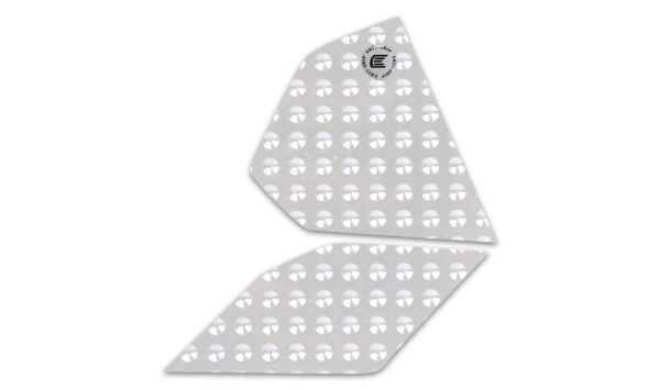 Eazi-Grip Evo Series Tank Grips - Pair | Clear | QJMotor SRK 900 2025>Current -   Pyramid Motorcycle Accessories