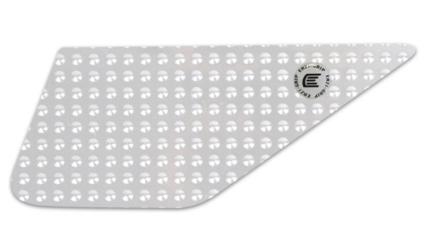 Eazi-Grip Evo Series Tank Grips - Pair | Clear | Voge R625 2025>Current -   Pyramid Motorcycle Accessories