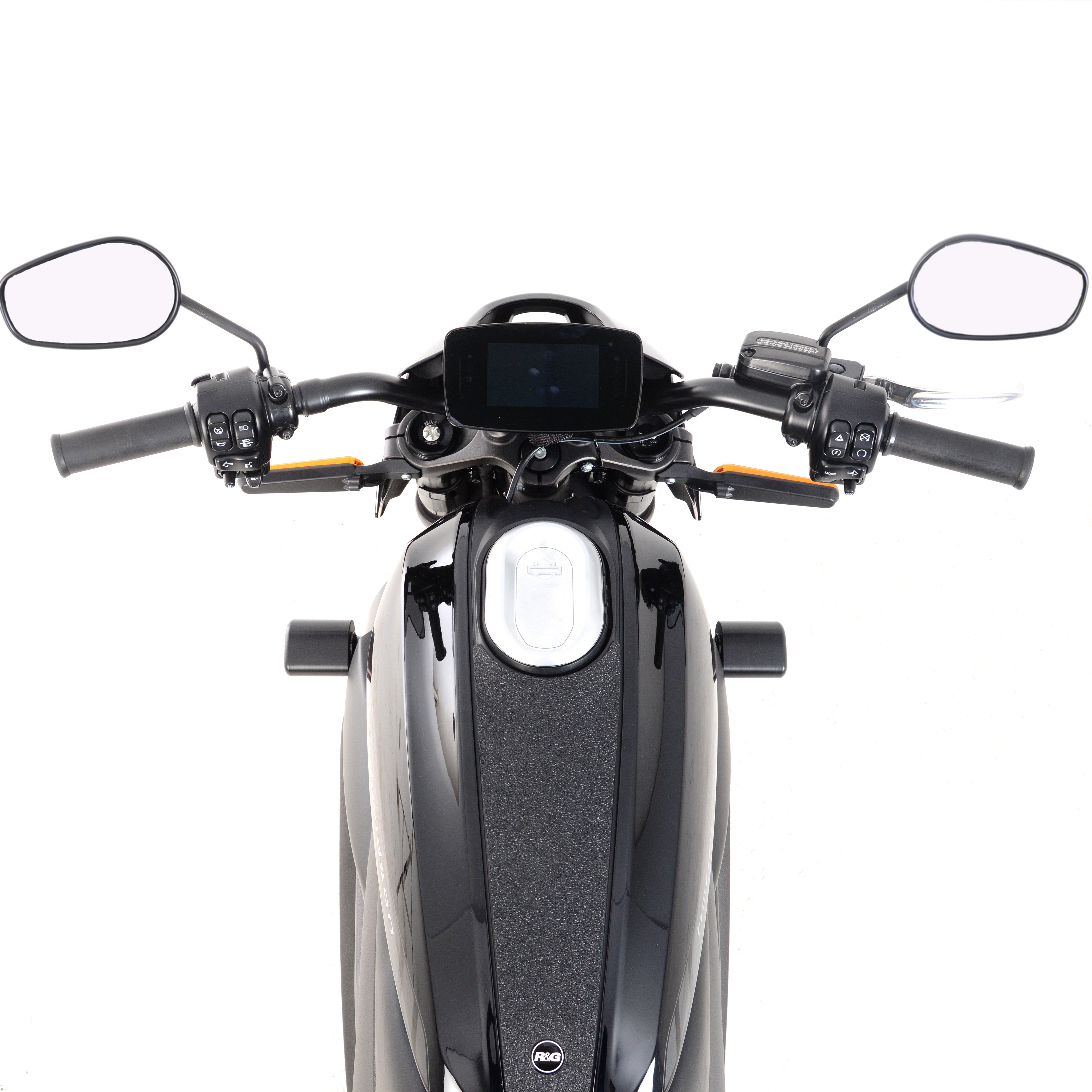 R&G Crash Protectors | Black | Harley Davidson Livewire 2019>2023 & LiveWire One 2021>2023