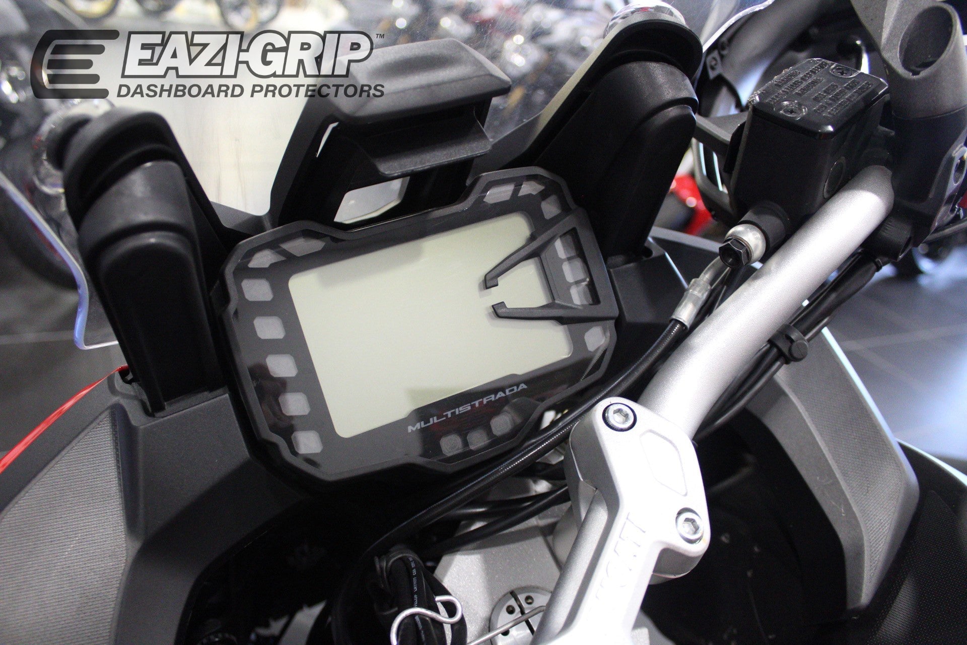 Eazi-Grip Dash Protector | Clear | Ducati Multistrada V2 2021>2024-Dash Protectors-Pyramid Motorcycle Accessories