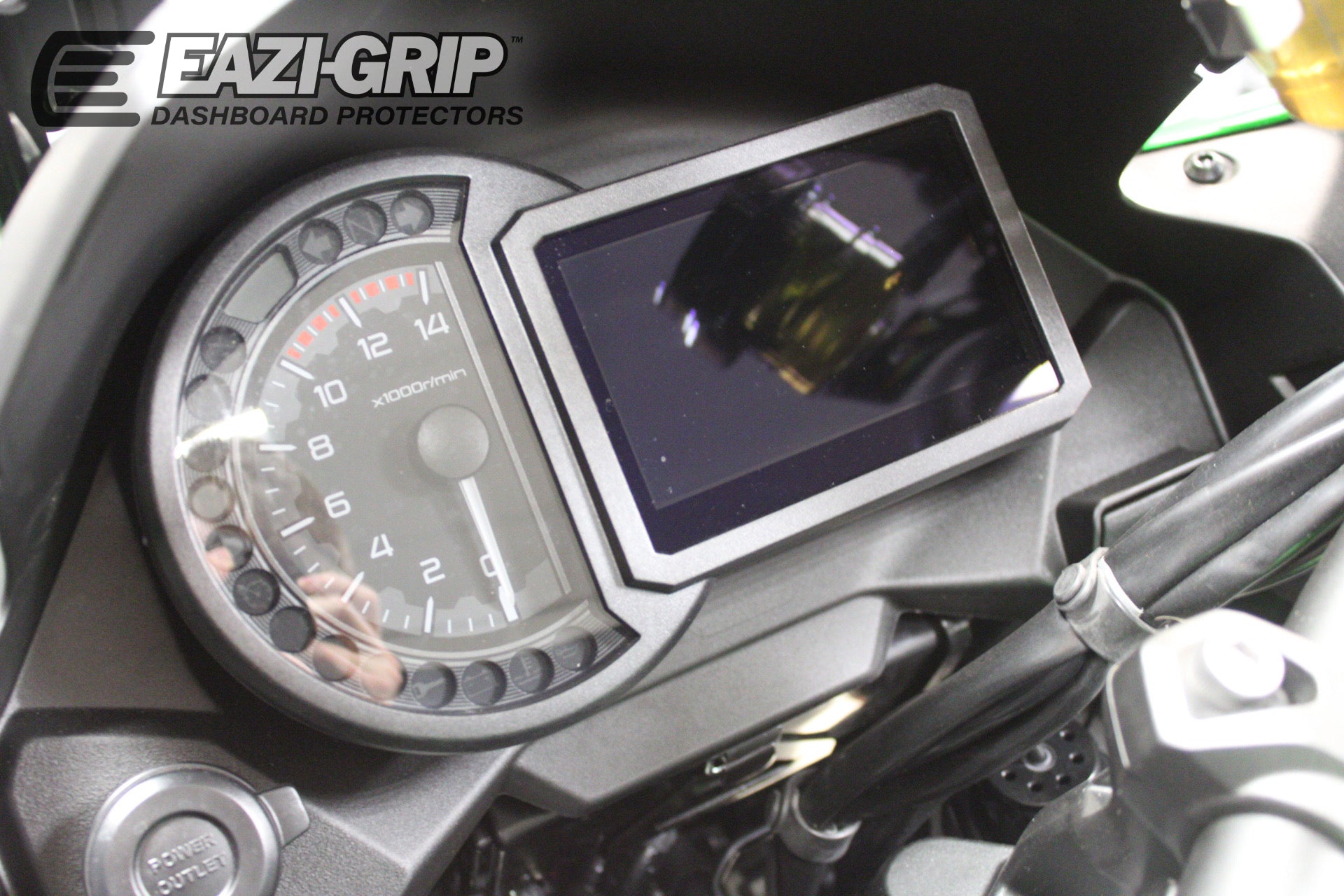 Eazi-Grip Dash Protector | Clear | Kawasaki Ninja H2 2020>Current -  Shop name