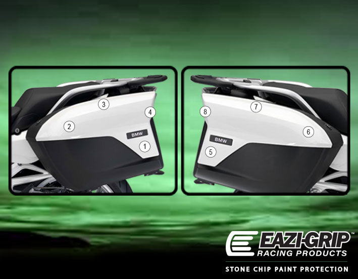 Eazi-Grip Pannier Protection Kit | Clear - Matte | BMW R 1250 RT 2021>Current -  Shop name