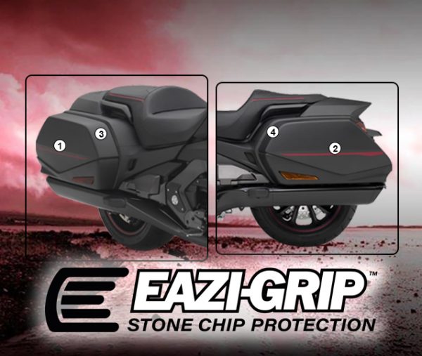 Eazi-Grip Pannier Protection Kit | Clear - Matte | Honda Gold Wing Bagger 2020>Current-Paint Protection-Pyramid Motorcycle Accessories