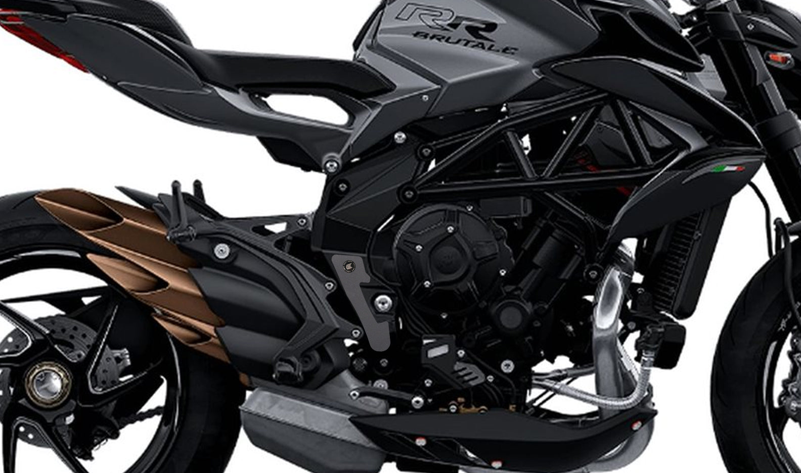 Eazi-Grip Scuff Guard | MV Agusta Brutale 800 2018>2021-Scuff Guards-Pyramid Motorcycle Accessories