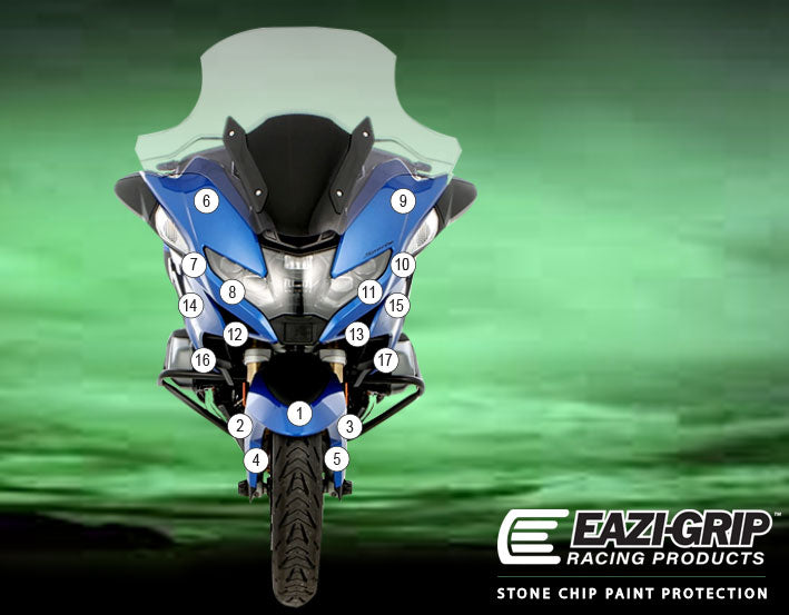 Eazi-Grip Stone Chip Protection Kit | Clear - Gloss | BMW R 1250 RT 2021>Current -  Shop name