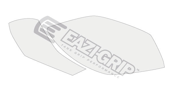 Eazi-Grip Tank Grips - Pair | Clear Gloss Paint Protection Film | BMW R 1200 GS Rallye/Exc 2017>2018 -  Shop name