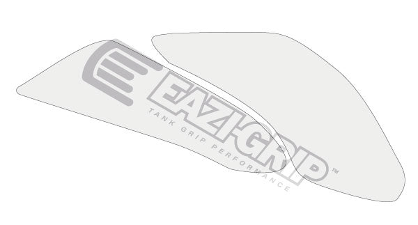 Eazi-Grip Tank Grips - Pair | Clear Gloss Paint Protection Film | Ducati Multistrada 950 2017>2021 -  Shop name