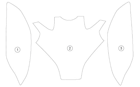Eazi-Grip Tank Paint Protection Kit | Clear - Matte | Suzuki GSX-S1000 GX 2024>Current -  Shop name