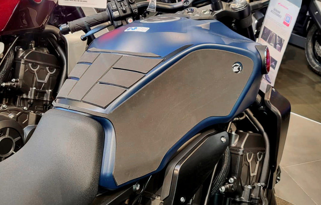 Eazi-Grip Wrap Around Tank Grip | Silicone - Charcoal | Honda CB1000R 2018>Current -  Shop name